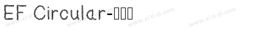 EF Circular字体转换
